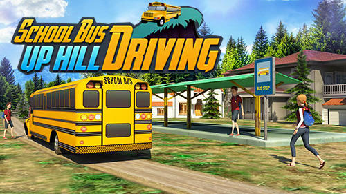 School bus: Up hill driving screenshot 1