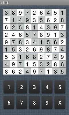 Sudoku Classic скриншот 1