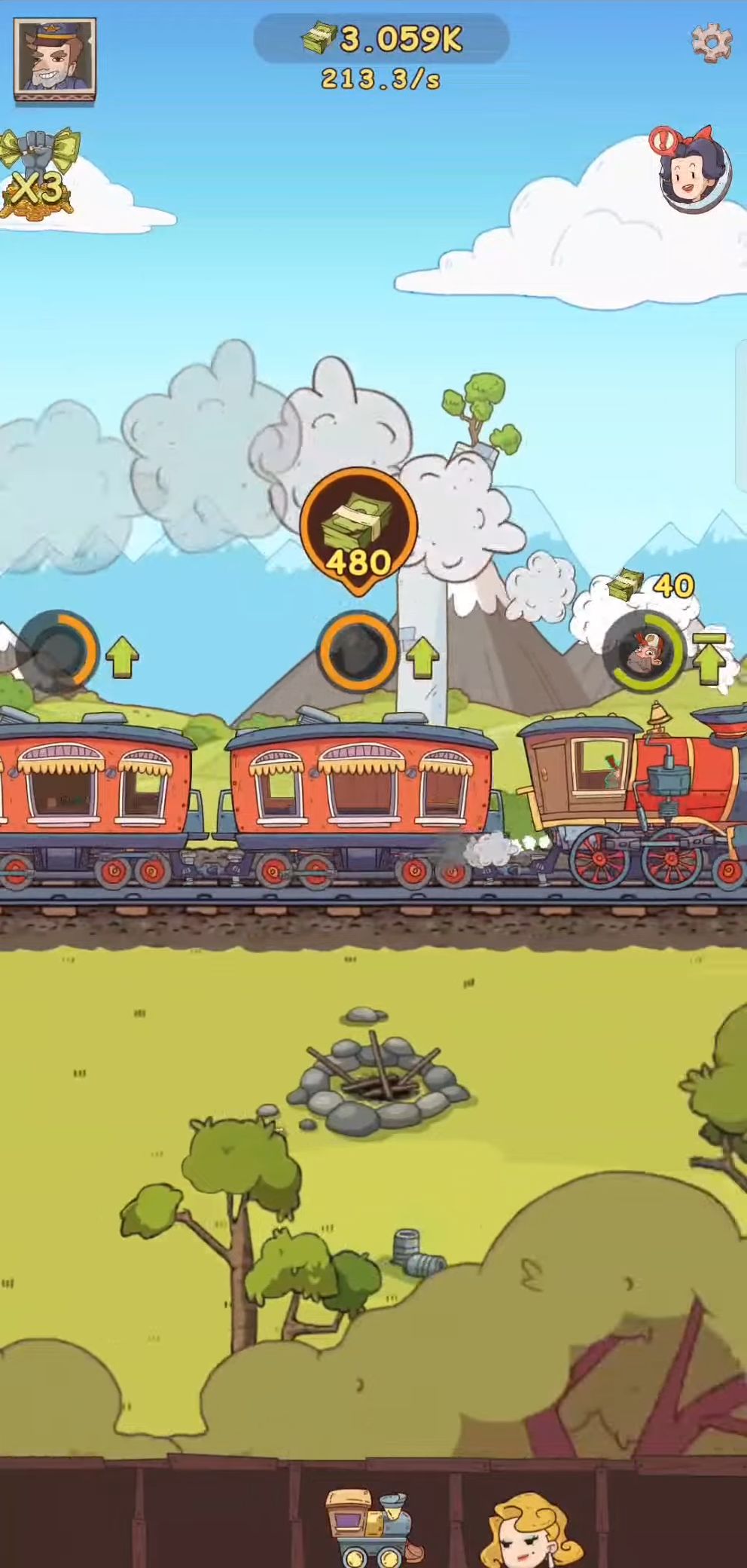 Steam Train Tycoon:Idle Game for Android