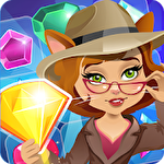 Jewels detective: Match 3 icono