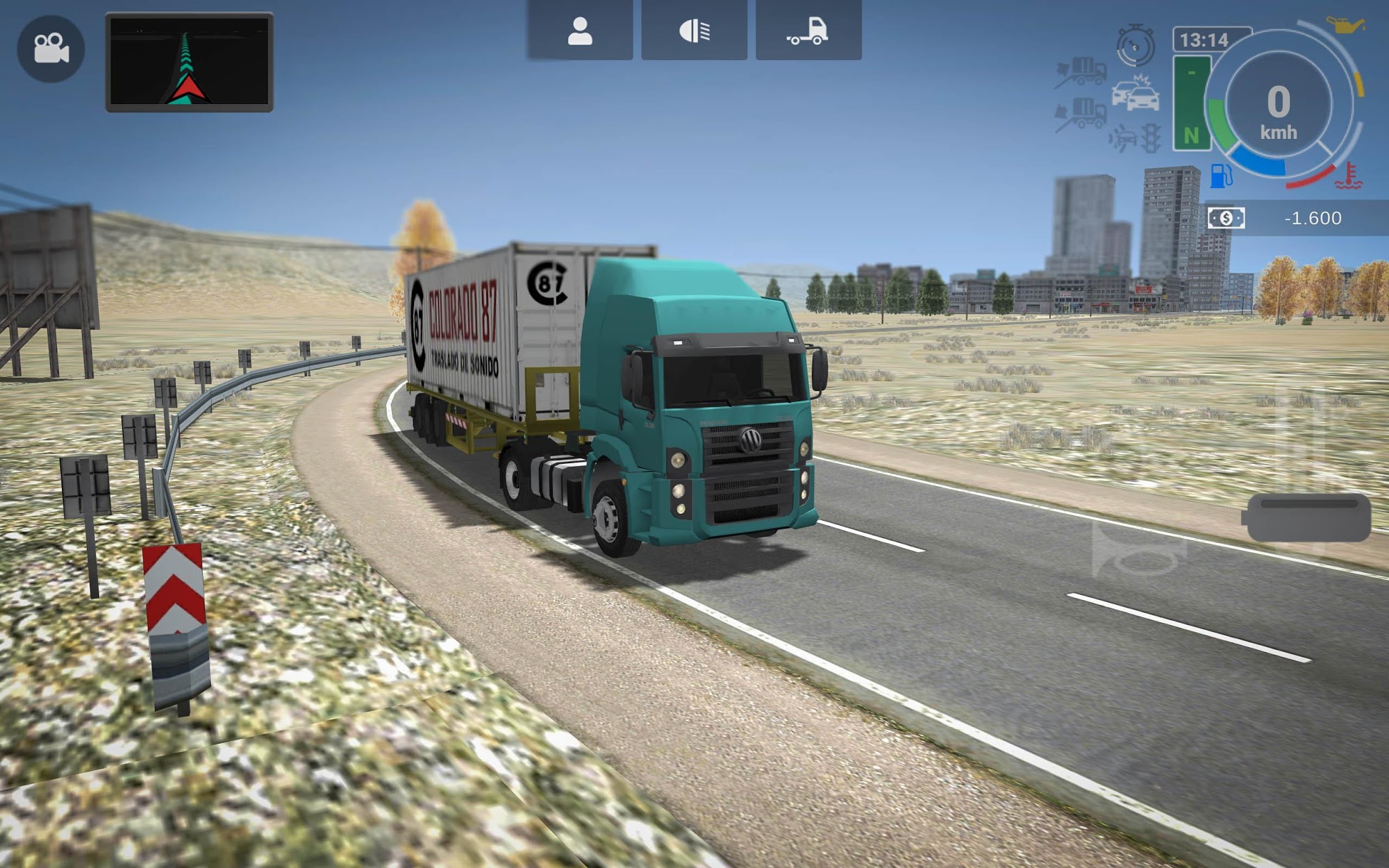 Grand Truck Simulator 2 captura de tela 1