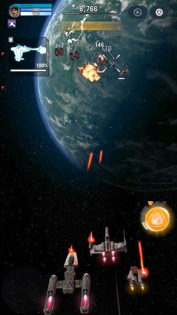Star Wars™: Starfighter Missions captura de tela 1