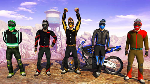 Real bike stunts captura de pantalla 1