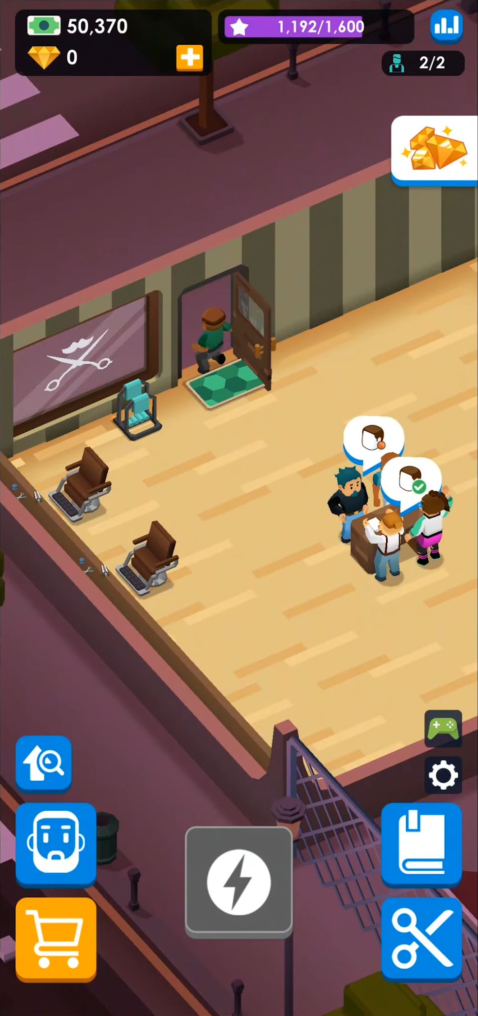 Idle Barber Shop Tycoon - Business Management Game for Android
