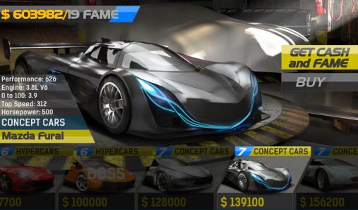Drag race 3D 2: Supercar edition captura de pantalla 1