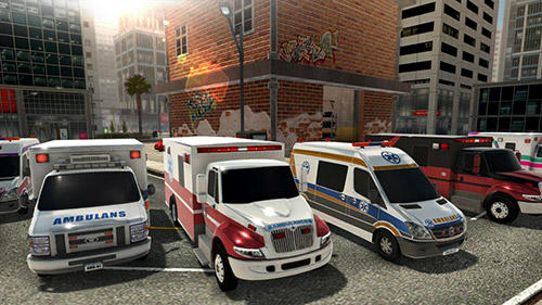 City ambulance: Rescue rush captura de tela 1