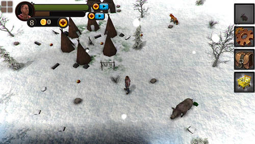 Winter Island: Crafting game. Survival Siberia скриншот 1