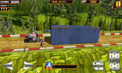 Stunt bike challenge 3D captura de pantalla 1