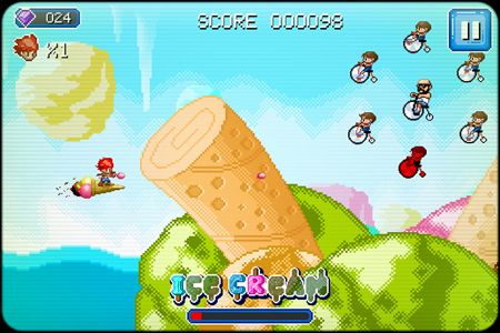 Arcade: download Ice cream surfer for your phone