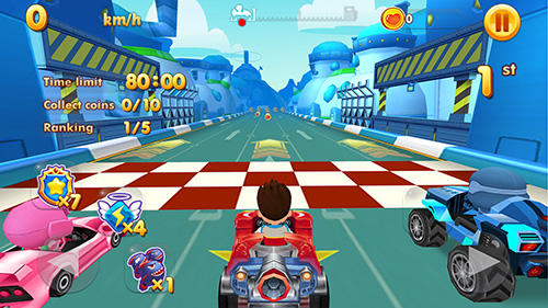 Paw ryder race: The paw patrol human pups for Android