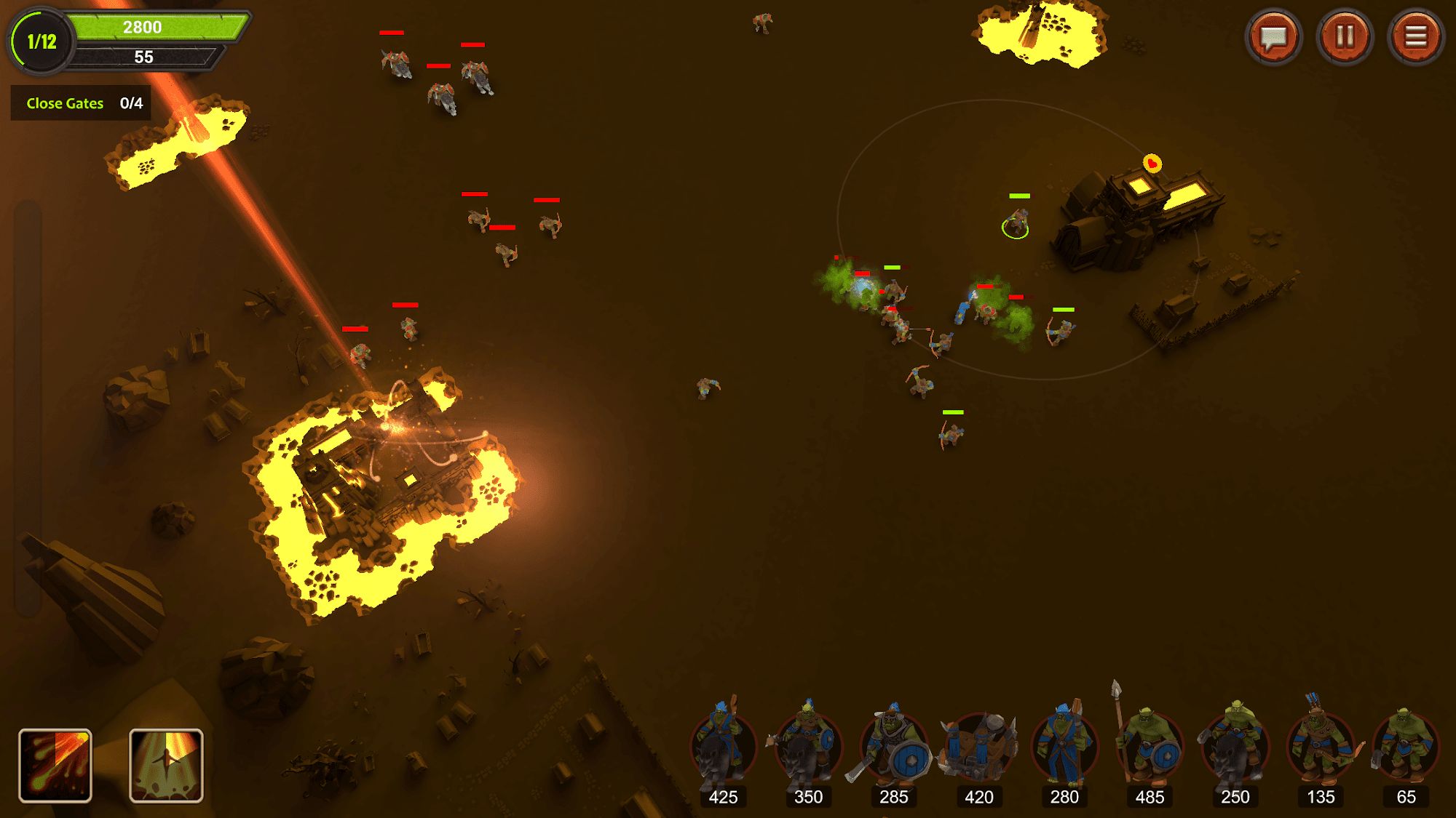 Orc's Civil War screenshot 1