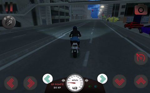Motorcycle driving 3D in Russian