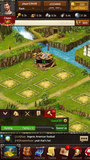 Empire war: Age of heroes for Android
