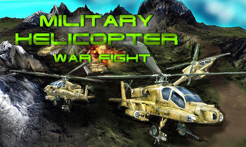 Military helicopter: War fight Symbol