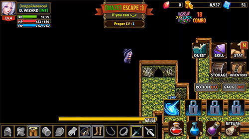 Darkside dungeon captura de tela 1