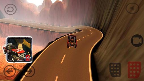 Hill climb racing 4x4: Rivals game captura de pantalla 1