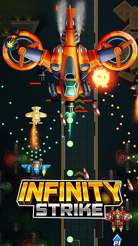 Infinity strike: Space shooting idle chicken icône