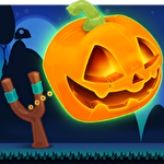 Angry pumpkins: Halloween icon