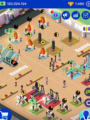 Idle fitness gym tycoon pour Android