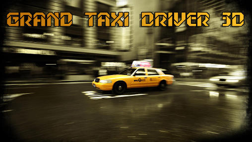 Grand taxi driver 3D Symbol