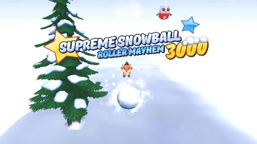 Supreme snowball: Roller mayhem 3000 icon