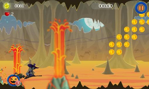 Halloween witch's gold runner para Android