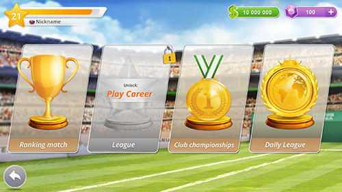 Tennis mania mobile screenshot 1