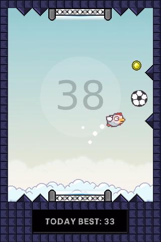 Flapping cage: Avoid spikes screenshot 1