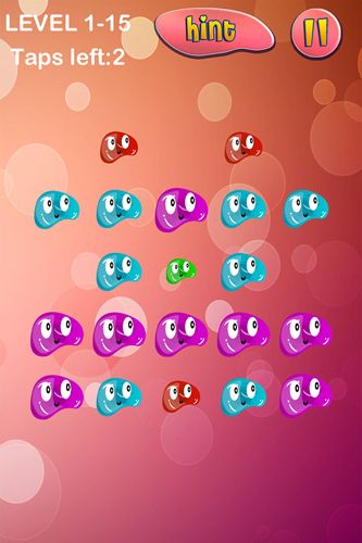 Jelly puzzle popper for iOS devices