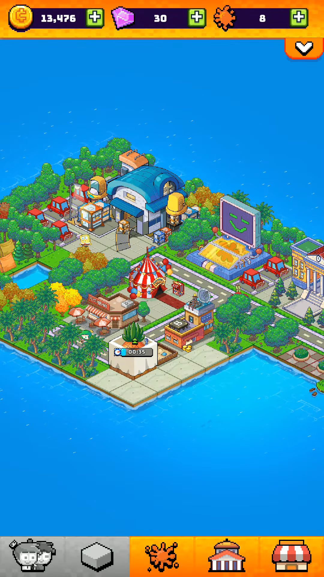 Nickelodeon Pixel Town pour Android