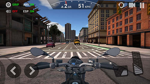 Ultimate motorcycle simulator captura de pantalla 1