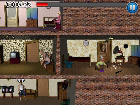 iPhone向けのNeighbours revenge: Deluxe無料 