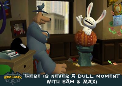 日本語のSam & Max Beyond Time and Space Episode 3.  Night of the Raving Dead 