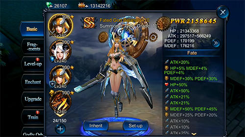 Goddess: Primal chaos. Ru free 3D action MMORPG скріншот 1