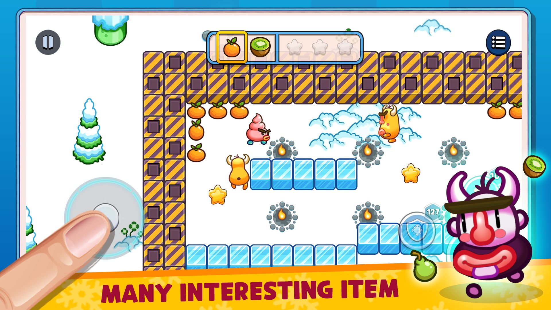 Fruit Ice Cream 2 - Ice cream war Maze Game for Android