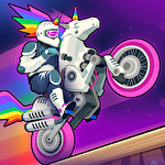 Wheelie cross: Motorbike game icon