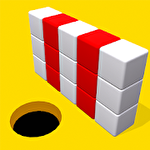 Color hole 3D icon