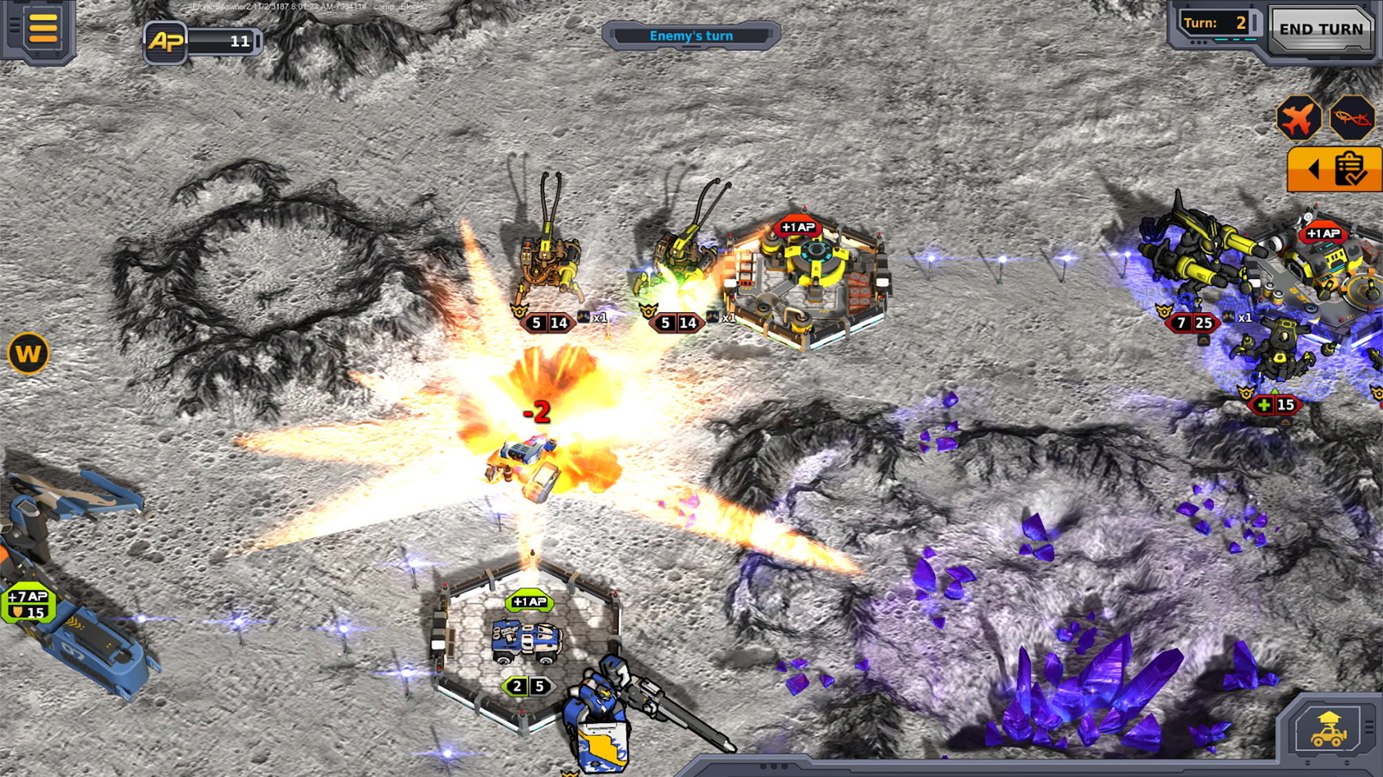 Codex of Victory - sci-fi turn based strategy captura de pantalla 1