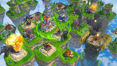 Sky clash: Lords of clans 3D screenshot 1