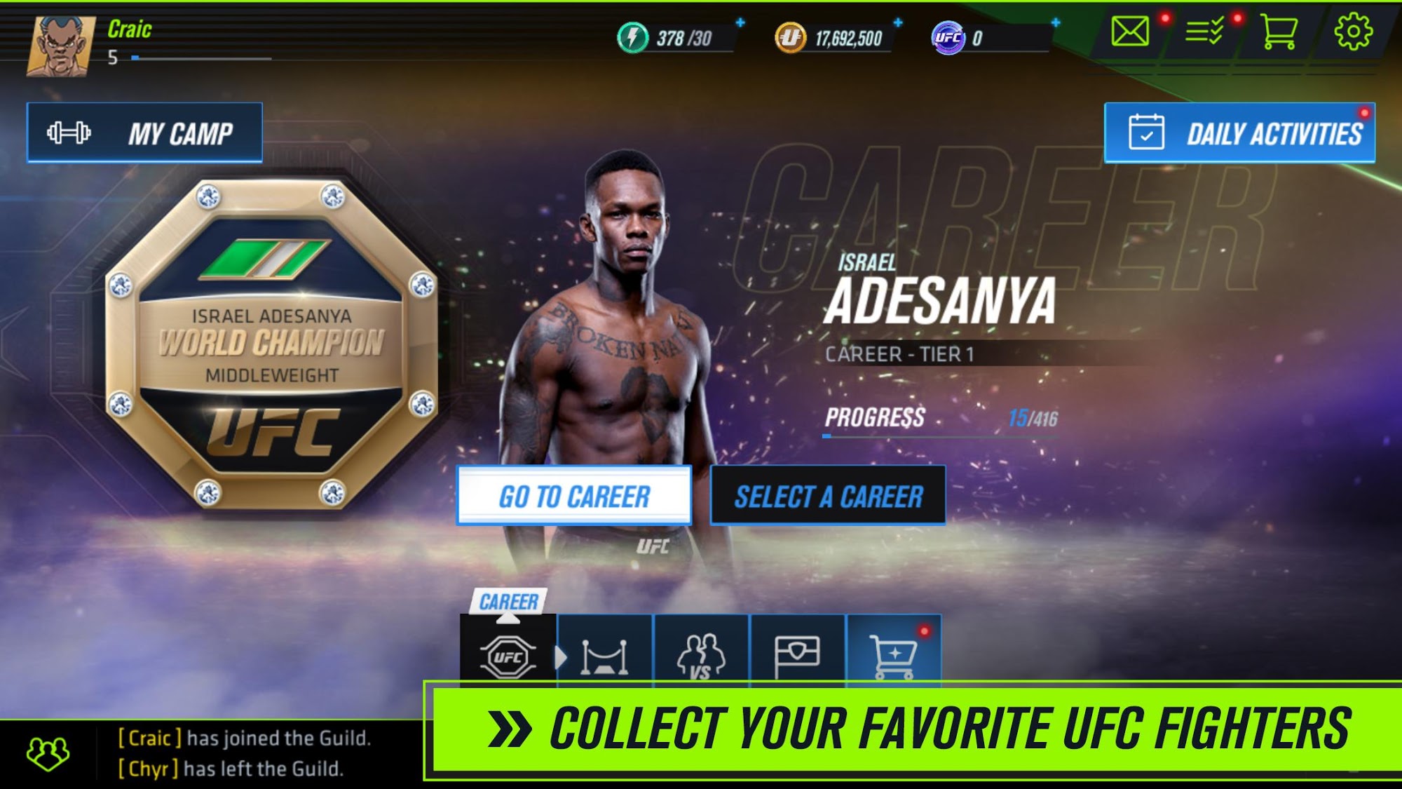 UFC 2 Mobile screenshot 1