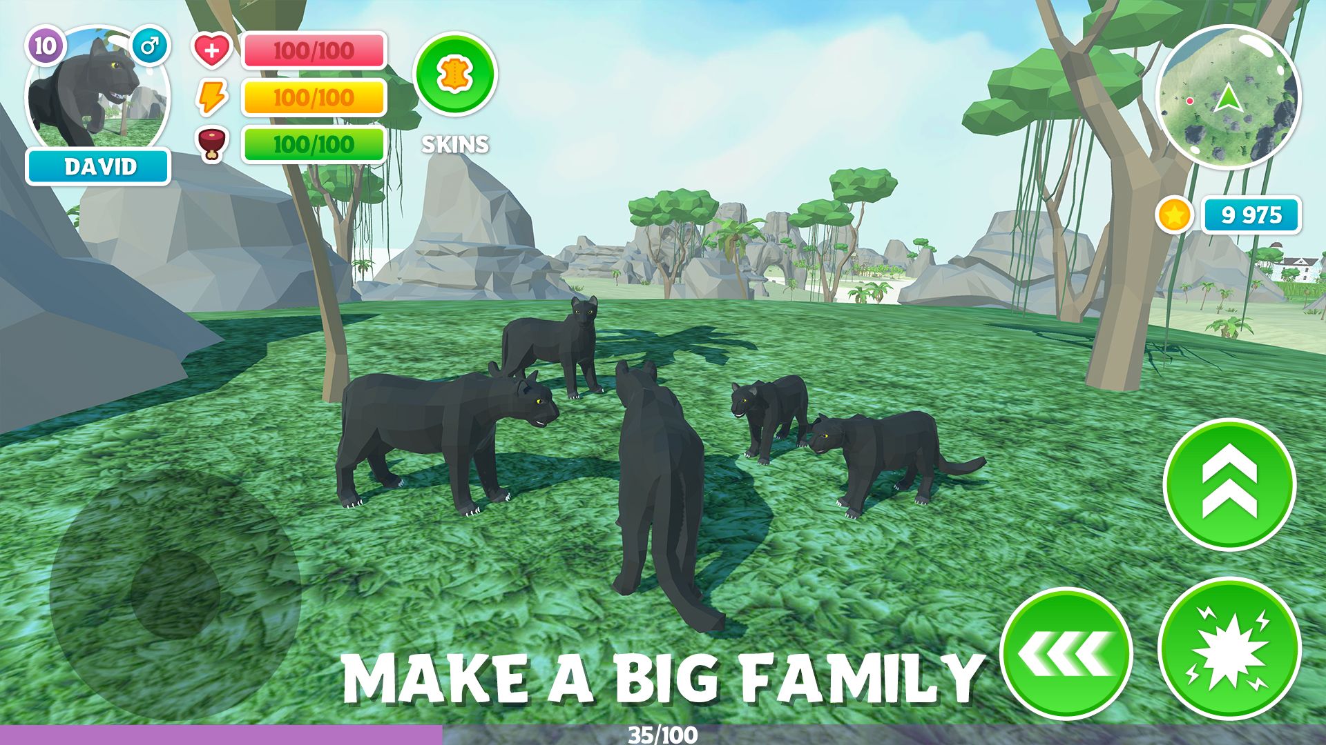 Panther Family Simulator for Android