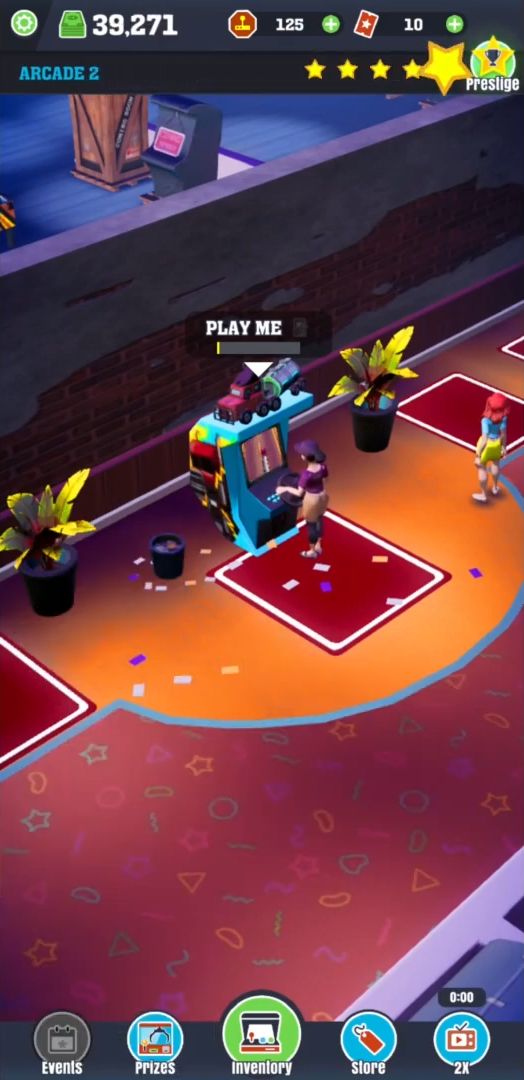 Arcade World: Idle & Play! captura de pantalla 1