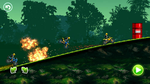 Jungle motocross kids racing screenshot 1