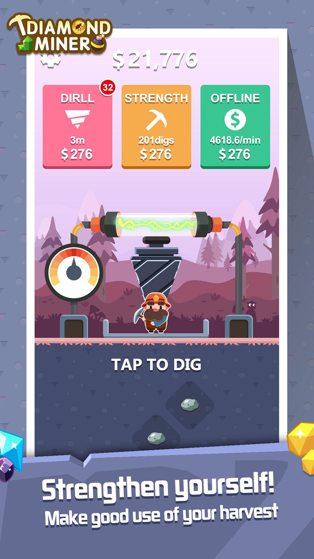 diamond digger free online game