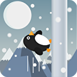 Penguin run, cartoon icono