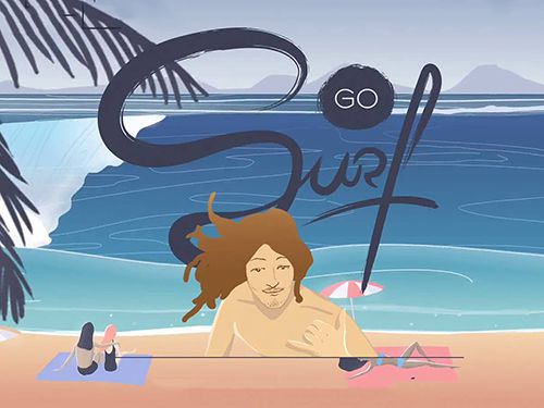 logo Go surf: The endless wave
