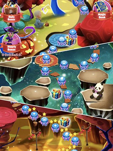 Witchland: Magic bubble shooter in Russian