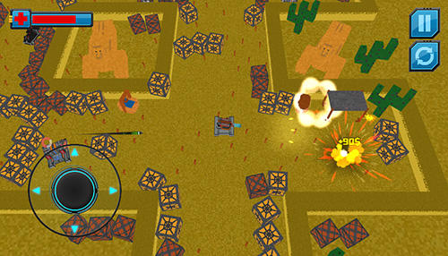 Power tanks 3D: Hardcore craft wars pour Android