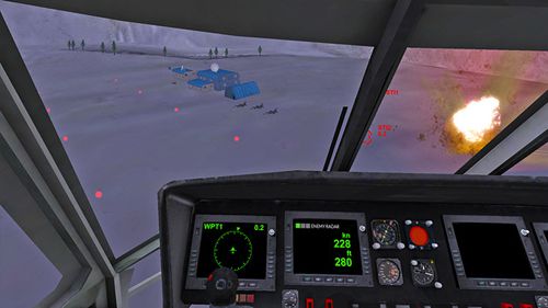 Simulateur de l'hélicoptère