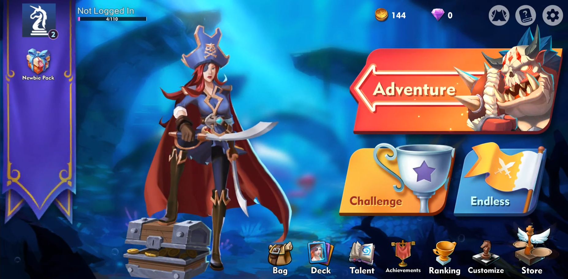Fantasy Hero Tactics captura de pantalla 1